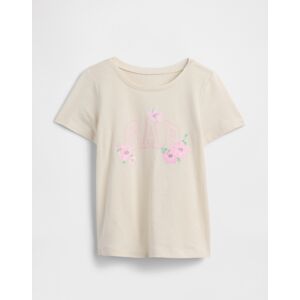 Detské Tričko Gap S Logom Krémová 18-24m Detské Tričko Gap S Logom Krémová 18-24m