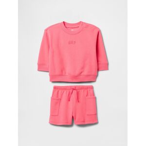 Gap Baby Sweatshirt Set - Boys Ružová 0-3m Gap Baby Sweatshirt Set - Boys Ružová 0-3m