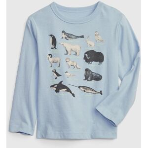Gap Kids Organic Cotton T-Shirt - Boys Šedá 12-18m Gap Kids Organic Cotton T-Shirt - Boys Šedá 12-18m