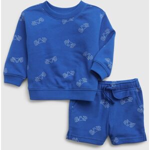 Gap Baby Tracksuit - Boys Modrá 3-6m Gap Baby Tracksuit - Boys Modrá 3-6m