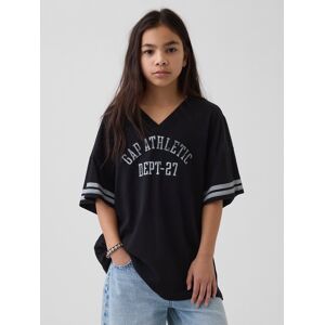 Detské Oversize Tričko Gap Athletic Čierna Xl Detské Oversize Tričko Gap Athletic Čierna Xl