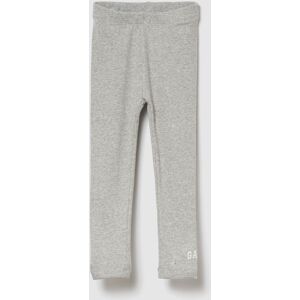 Detské Rebrované Legíny Gap Šedá 12-18m Detské Rebrované Legíny Gap Šedá 12-18m