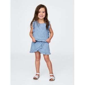 Gap Baby Denim Súprava Pre Dievčatá Biela 12-18m Gap Baby Denim Súprava Pre Dievčatá Biela 12-18m