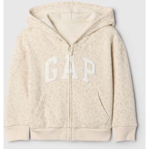 Gap Baby Sweatshirt With Logo - Girls Krémová 2yrs Gap Baby Sweatshirt With Logo - Girls Krémová 2yrs