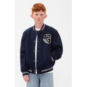 Gap Children'S Bomber Jacket With Logo - Boys Modrá Xs Gap Children'S Bomber Jacket With Logo - Boys Modrá Xs