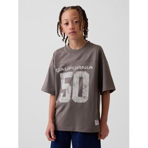 Gap Detské Oversize Tričko So Sieťkou - Chlapci Biela Xs Gap Detské Oversize Tričko So Sieťkou - Chlapci Biela Xs