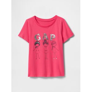 Gap Baby T-Shirt With Logo - Girls Ružová 18-24m Gap Baby T-Shirt With Logo - Girls Ružová 18-24m