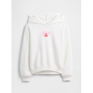 Gap Dievčenská Mikina S Logom Biela L Gap Dievčenská Mikina S Logom Biela L