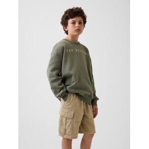 Gap Chlapčenská Mikina S Logom Kaki M Gap Chlapčenská Mikina S Logom Kaki M
