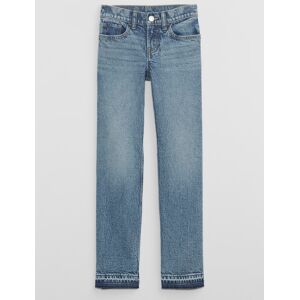 Modré Dievčenské Straight Fit Džínsy Gap Modrá Xs Modré Dievčenské Straight Fit Džínsy Gap Modrá Xs