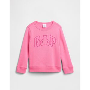 Gap Baby Sweatshirt With Logo - Girls Ružová 12-18m Gap Baby Sweatshirt With Logo - Girls Ružová 12-18m