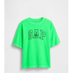 Gap Children'S Oversize T-Shirt Heavyweight Athletic Logo - Boys Svetlozelená Xl Gap Children'S Oversize T-Shirt Heavyweight Athletic Logo - Boys Svetlozelená Xl
