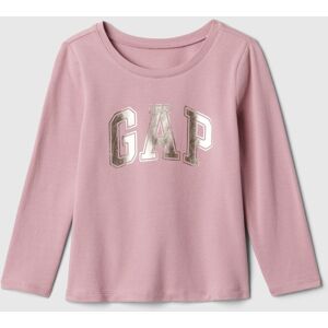 Gap Baby T-Shirt With Logo - Girls Ružová 5yrs Gap Baby T-Shirt With Logo - Girls Ružová 5yrs