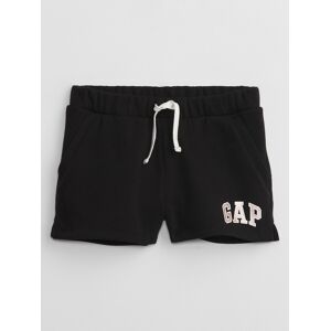 Čierne Dievčenské Šortky S Logom Gap Čierna S Čierne Dievčenské Šortky S Logom Gap Čierna S