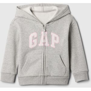Gap Baby Sweatshirt With Logo - Girls Biela 12-18m Gap Baby Sweatshirt With Logo - Girls Biela 12-18m