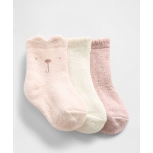 Gap Baby Socks Cashsoft, 3 Pairs - Girls Krémová 12-24m Gap Baby Socks Cashsoft, 3 Pairs - Girls Krémová 12-24m
