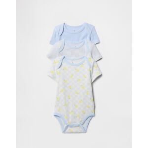 Gap Baby Bodysuit, 3 Pcs - Boys Šedá 18-24m Gap Baby Bodysuit, 3 Pcs - Boys Šedá 18-24m