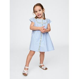 Detské Bavlnené Šaty Gap Biela 2yrs Detské Bavlnené Šaty Gap Biela 2yrs