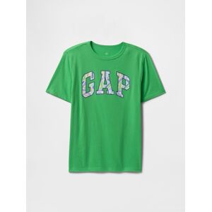 Gap Children'S T-Shirt With Logo - Boys Zelená Xs Gap Children'S T-Shirt With Logo - Boys Zelená Xs