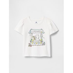Gap Baby T-Shirt With Mix And Match Print - Girls Biela 4yrs Gap Baby T-Shirt With Mix And Match Print - Girls Biela 4yrs