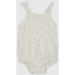 Krémové Dievčenské Bodkované Body Na Ramienka Gap Šedá 18-24m Krémové Dievčenské Bodkované Body Na Ramienka Gap Šedá 18-24m