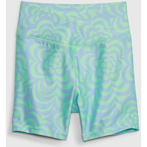 Modro-Zelené Dievčenské Elastické Kraťasy Gap Gapfit Kaki S Modro-Zelené Dievčenské Elastické Kraťasy Gap Gapfit Kaki S