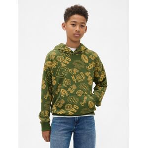 Gap Children'S Sweatshirt With Logo - Boys Modrá L Gap Children'S Sweatshirt With Logo - Boys Modrá L