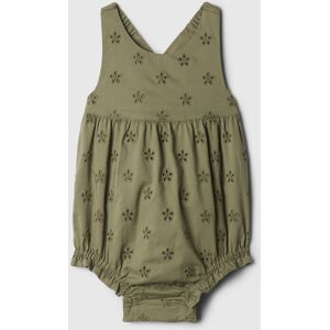 Zelené Dievčenské Baby Bavlnené Body Gap Kaki 0-3m Zelené Dievčenské Baby Bavlnené Body Gap Kaki 0-3m