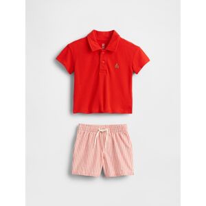 Gap Baby Polo Set - Boys Biela 3-6m Gap Baby Polo Set - Boys Biela 3-6m