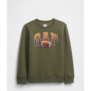 Gap Children'S Sweatshirt With Logo - Boys Kaki L Gap Children'S Sweatshirt With Logo - Boys Kaki L