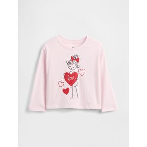Gap Baby T-Shirt Mix & Match - Girls Ružová 12-18m Gap Baby T-Shirt Mix & Match - Girls Ružová 12-18m