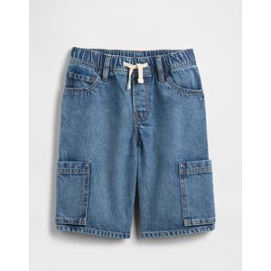 Gap Kids' Denim Cargo Shorts - Boys Modrá L Gap Kids' Denim Cargo Shorts - Boys Modrá L