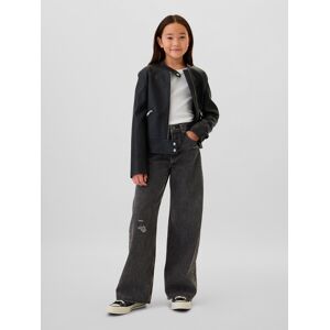 Gap Children'S Wide Jeans Low Stride - Girls Čierna M Gap Children'S Wide Jeans Low Stride - Girls Čierna M