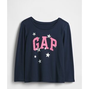 Gap Baby T-Shirt With Logo - Girls Modrá 18-24m Gap Baby T-Shirt With Logo - Girls Modrá 18-24m