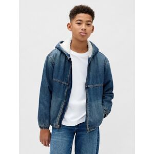 Gap Children'S Insulated Sherpa Denim Jacket - Boys Modrá Xs Gap Children'S Insulated Sherpa Denim Jacket - Boys Modrá Xs