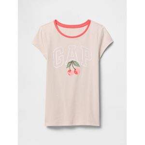 Gap Children'S T-Shirt With Logo - Girls Krémová Xs Gap Children'S T-Shirt With Logo - Girls Krémová Xs