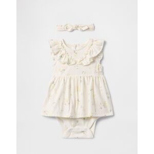 Gap Baby Set Of Dresses And Headband - Girls Biela 0-3m Gap Baby Set Of Dresses And Headband - Girls Biela 0-3m