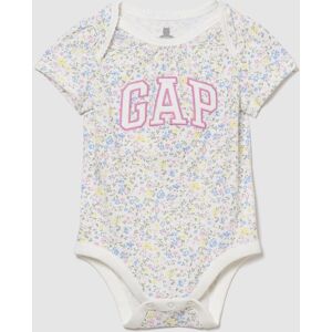 Gap Detské Body S Logom - Dievčenské Biela 18-24m Gap Detské Body S Logom - Dievčenské Biela 18-24m