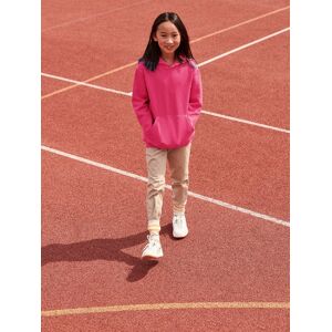 Pink Children'S Sweatshirt Classic Kangaroo Fruit Of The Loom Ružová 146-152 Pink Children'S Sweatshirt Classic Kangaroo Fruit Of The Loom Ružová 146-152