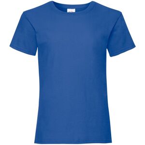 Valueweight Fruit Of The Loom Blue T-Shirt Modrá 3-4 Y Valueweight Fruit Of The Loom Blue T-Shirt Modrá 3-4 Y