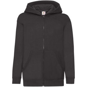 Black Classic Sweatshirt Fruit Of The Loom Šedá 7-8 Y Black Classic Sweatshirt Fruit Of The Loom Šedá 7-8 Y