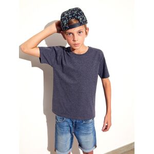Grey Children'S T-Shirt In Combed Cotton Fruit Of The Loom Šedá 5-6 Y Grey Children'S T-Shirt In Combed Cotton Fruit Of The Loom Šedá 5-6 Y