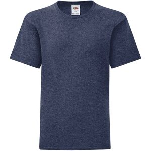 Navy Blue Children'S T-Shirt In Combed Cotton Fruit Of The Loom Modrá 7-8 Y Navy Blue Children'S T-Shirt In Combed Cotton Fruit Of The Loom Modrá 7-8 Y