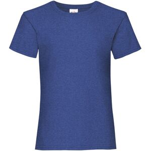 Valueweight Fruit Of The Loom Blue T-Shirt Modrá 146-152 Valueweight Fruit Of The Loom Blue T-Shirt Modrá 146-152