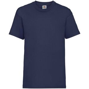 Navy Blue Fruit Of The Loom Baby T-Shirt Modrá 7-8 Y Navy Blue Fruit Of The Loom Baby T-Shirt Modrá 7-8 Y