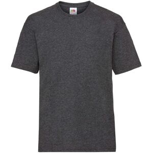 Fruit Of The Loom Grey Cotton T-Shirt Šedá 5-6 Y Fruit Of The Loom Grey Cotton T-Shirt Šedá 5-6 Y