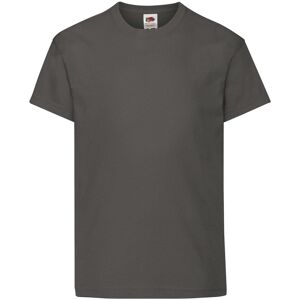 Graphite T-Shirt For Children Original Fruit Of The Loom Šedá 9-10 Y Graphite T-Shirt For Children Original Fruit Of The Loom Šedá 9-10 Y
