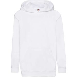 White Children'S Sweatshirt Classic Kangaroo Fruit Of The Loom Biela 7-8 Y White Children'S Sweatshirt Classic Kangaroo Fruit Of The Loom Biela 7-8 Y
