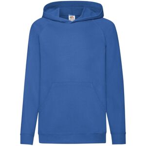 Blue Fruit Of The Loom Kids Hoodie Modrá 158-164 Blue Fruit Of The Loom Kids Hoodie Modrá 158-164