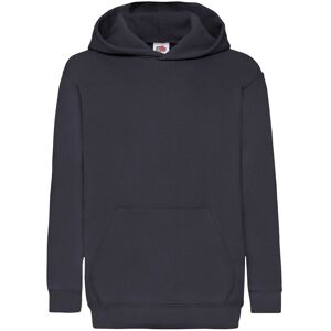 Navy Blue Children'S Sweatshirt Classic Kangaroo Fruit Of The Loom Šedá 158-164 Navy Blue Children'S Sweatshirt Classic Kangaroo Fruit Of The Loom Šedá 158-164